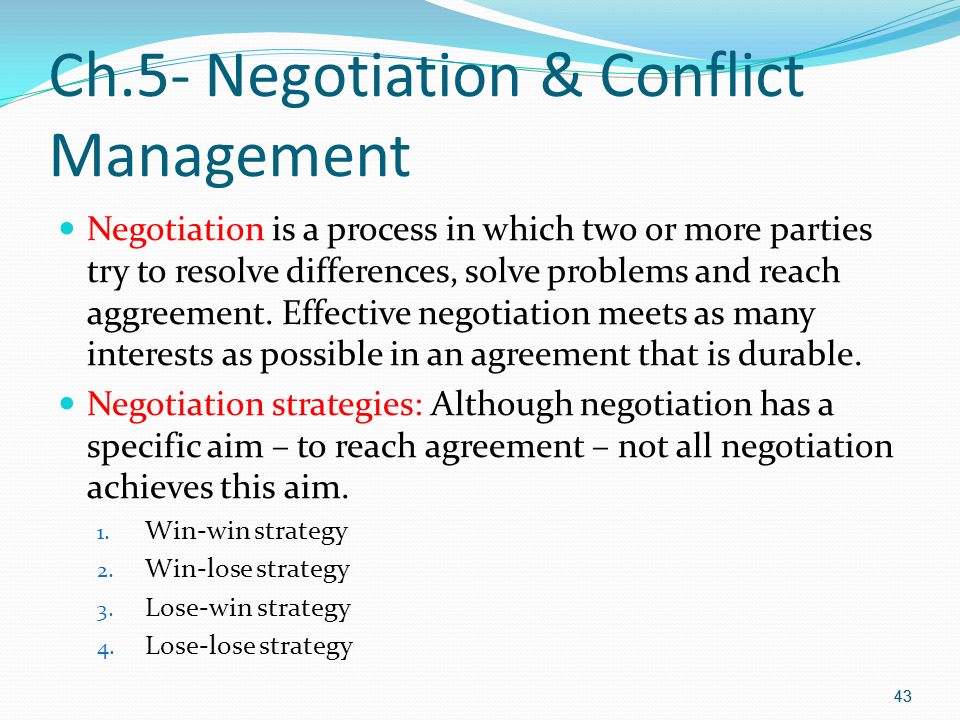 Conflict Management Quiz